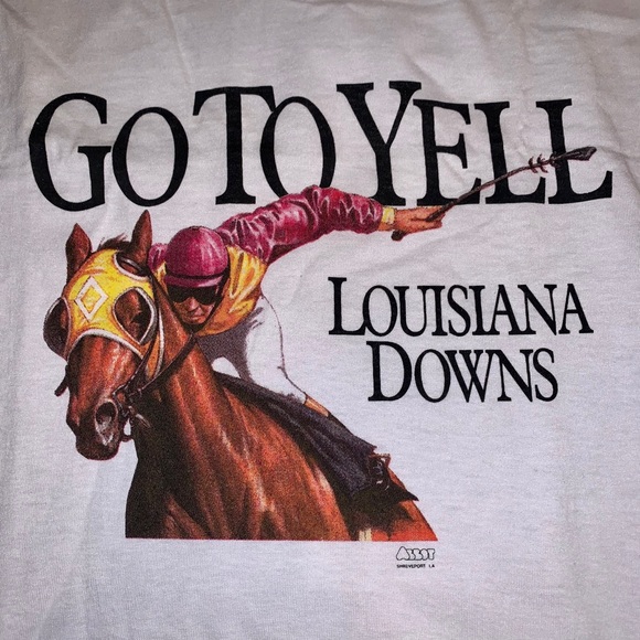 Screen Stars Other - Vintage 80’s Louisiana Downs Tee